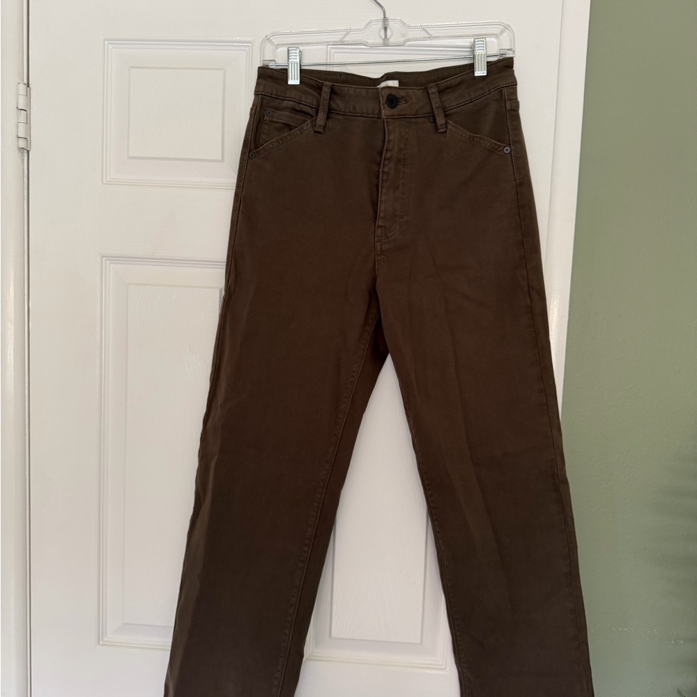 Roark Olive Green Straight Leg Pants